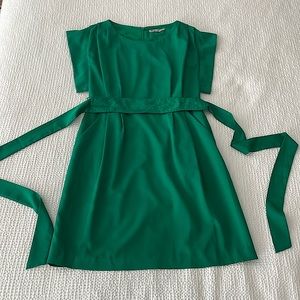 Eliza J Green Dress with pockets